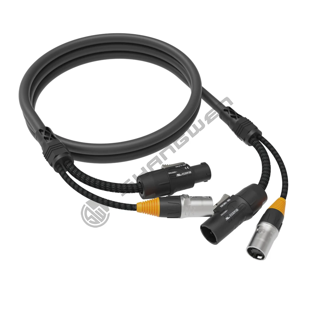 Power male+female/RJ45-RJ45